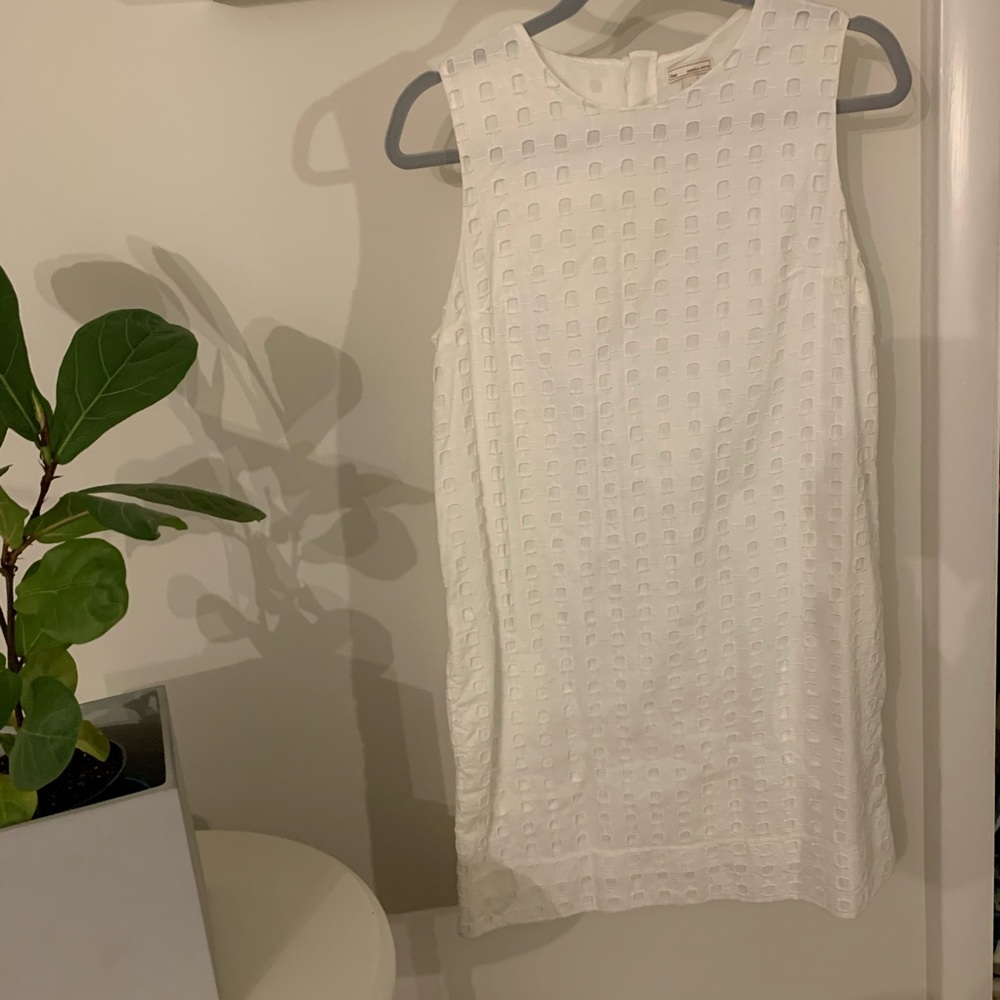 Gap eyelet sheath dress